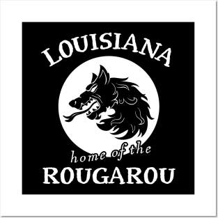 Louisiana Rougarou Posters and Art